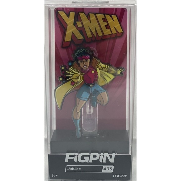 Marvel Comics X-Men Animated Series FigPin Pin 435 Jubilee New - Picture 1 of 4